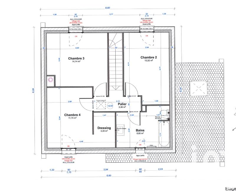 Maison - 113 m² - 6 pièces