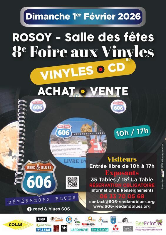 8ème foire aux disques et vinyles