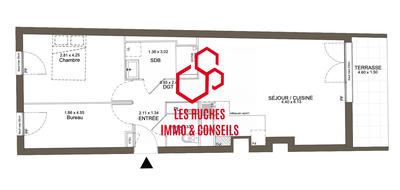 Appartement - 59 m² - 3 pièces