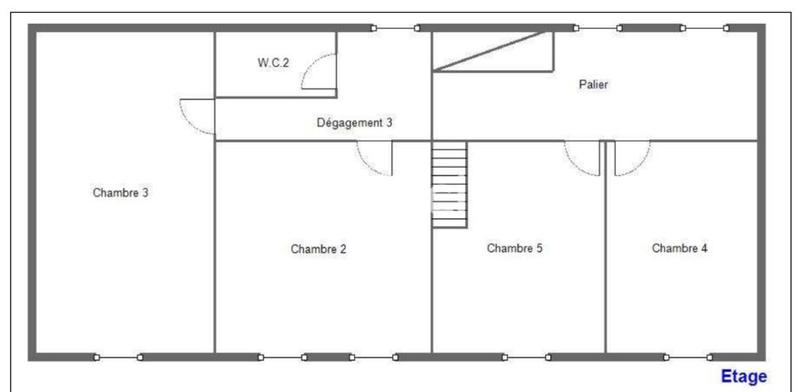 Maison - 180 m² - 7 pièces