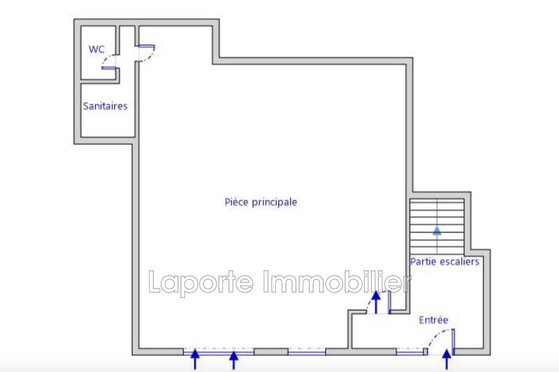 Local commercial - 90 m² - 3 pièces