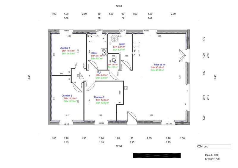 Maison - 88 m² - 4 pièces