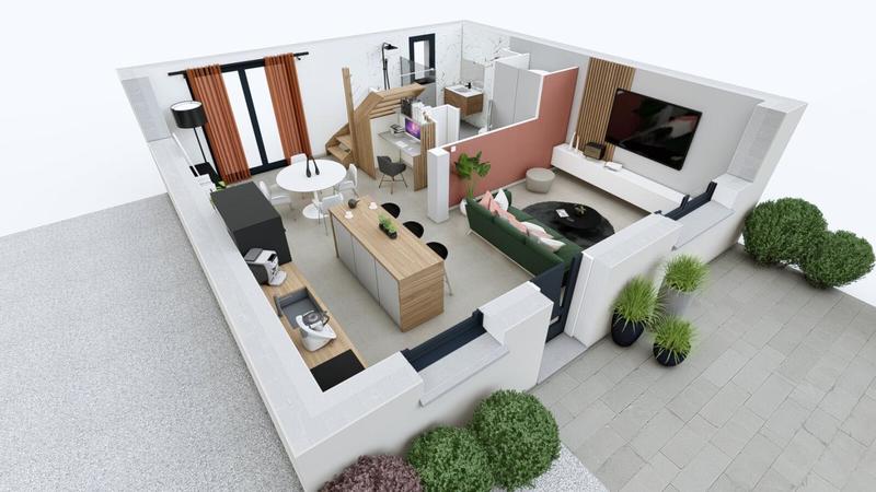 Maison - 84 m² - 5 pièces