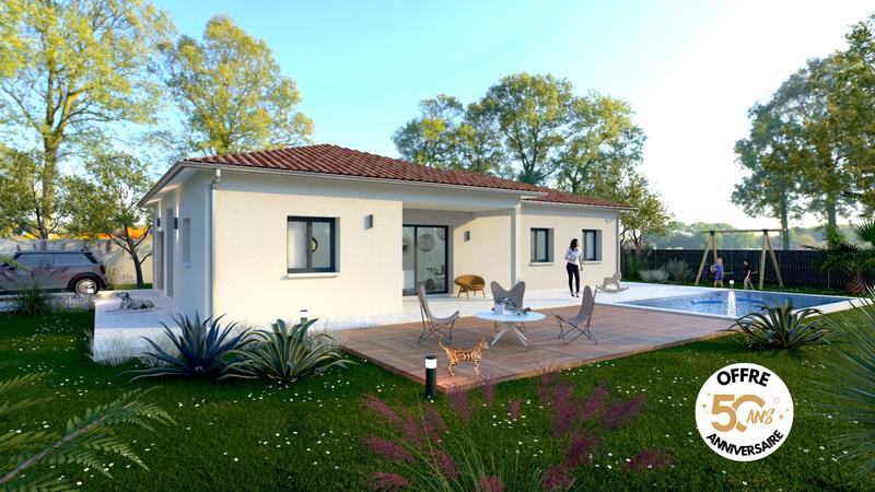 Maison - 100 m² - 5 pièces