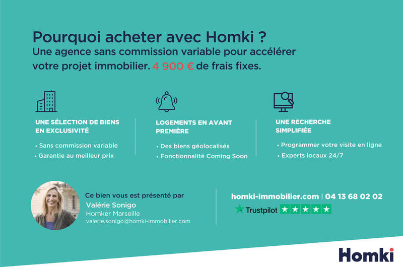 Studio - 21 m² - 1 pièce