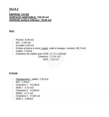 Maison - 159 m² - 5 pièces