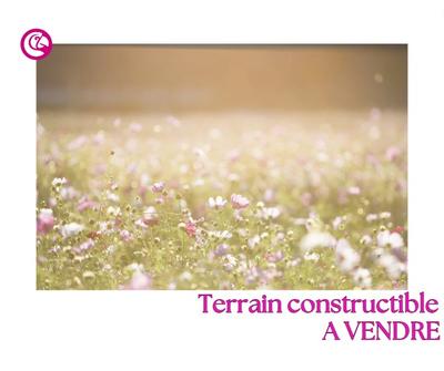 Terrain constructible - 1 401 m²