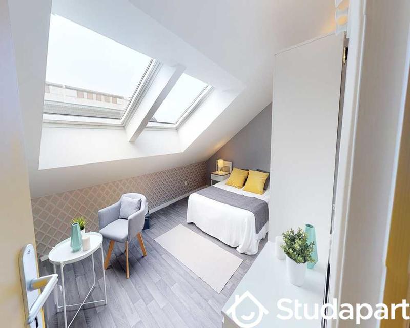 Chambre - 45 m² - 1 pièce