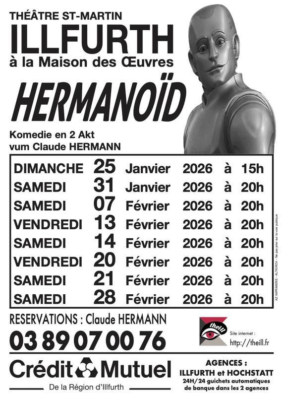 Théâtre en alsacien "Hermanoïd