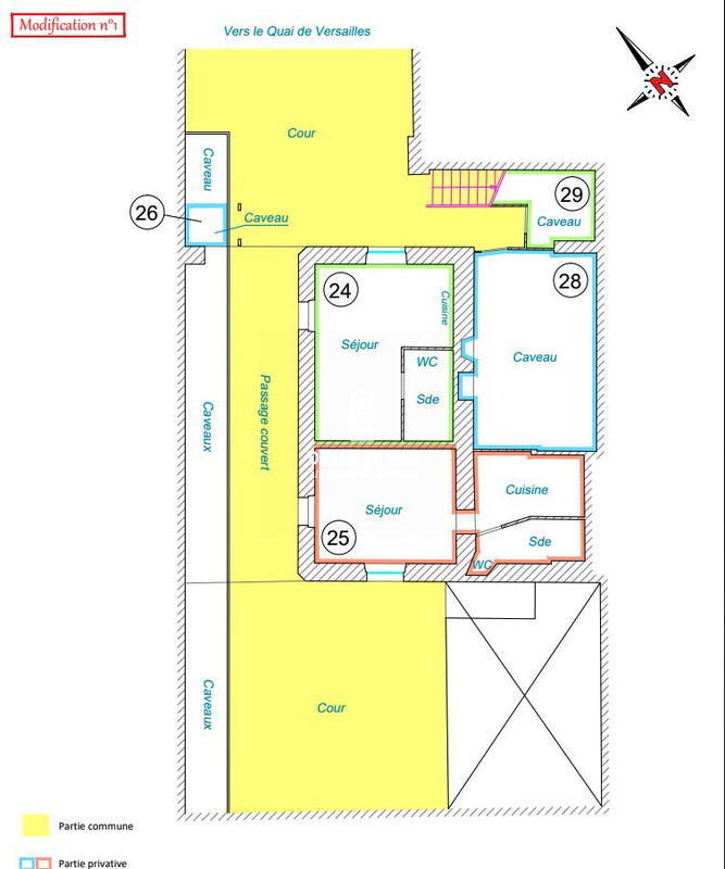 Appartement - 18 m² - 1 pièce