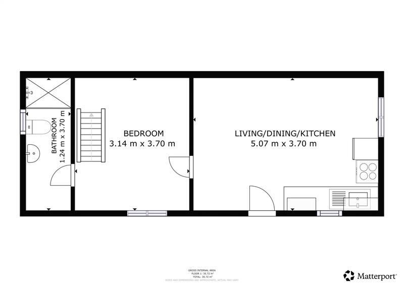 Maison - 33 m² - 2 pièces