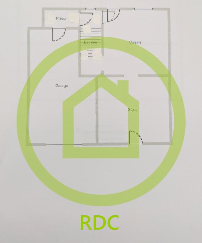 Maison ancienne - 89 m² - 4 pièces