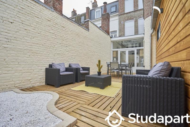 Chambre - 13 m² - 1 pièce