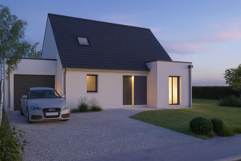 Maison - 90 m² - 4 pièces