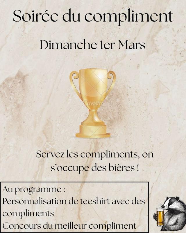 Soirée du compliment