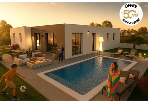 Maison - 124 m² - 4 pièces