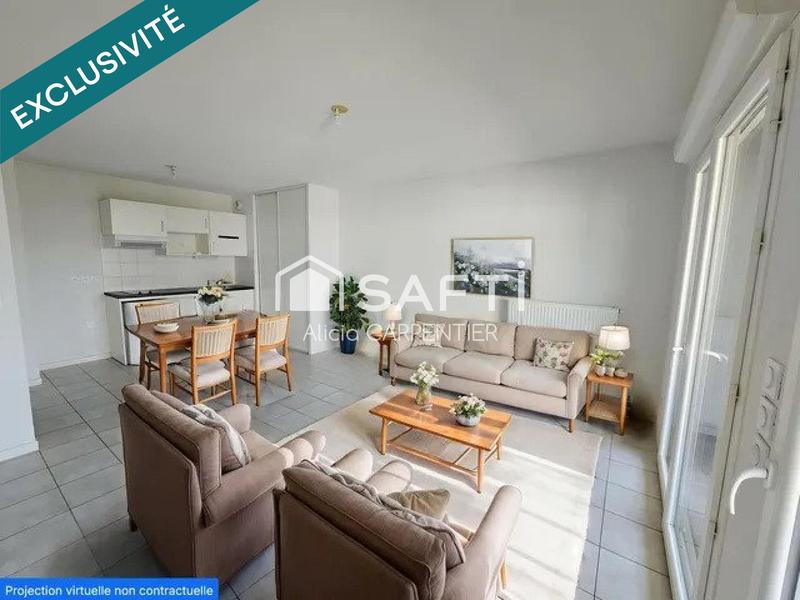 Appartement - 43 m² - 2 pièces