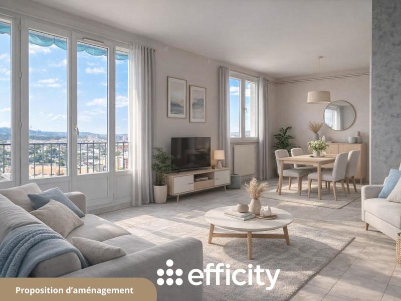 Appartement - 74 m² - 3 pièces