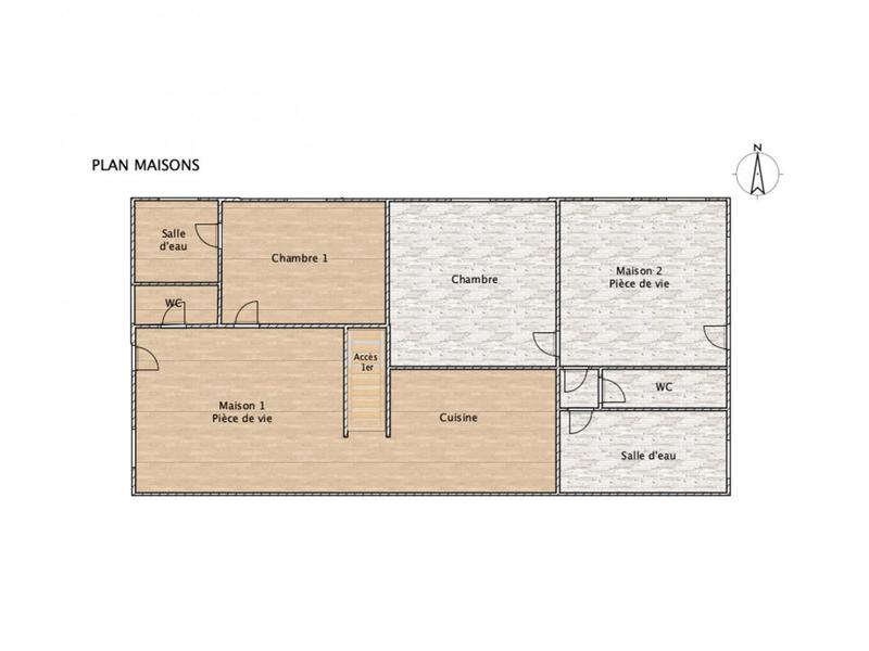 Maison en pierre - 160 m² - 8 pièces