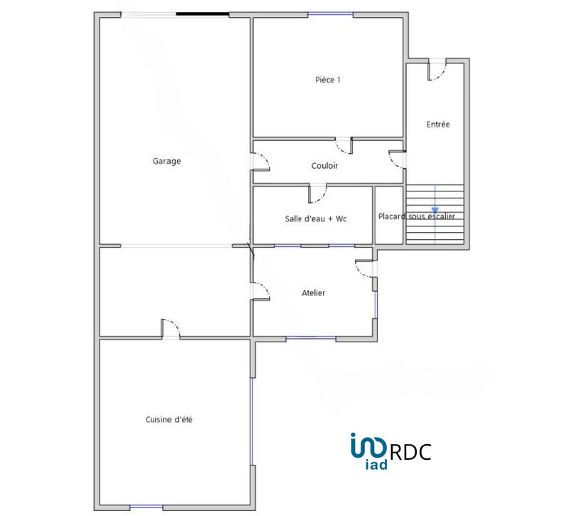 Maison - 96 m² - 9 pièces