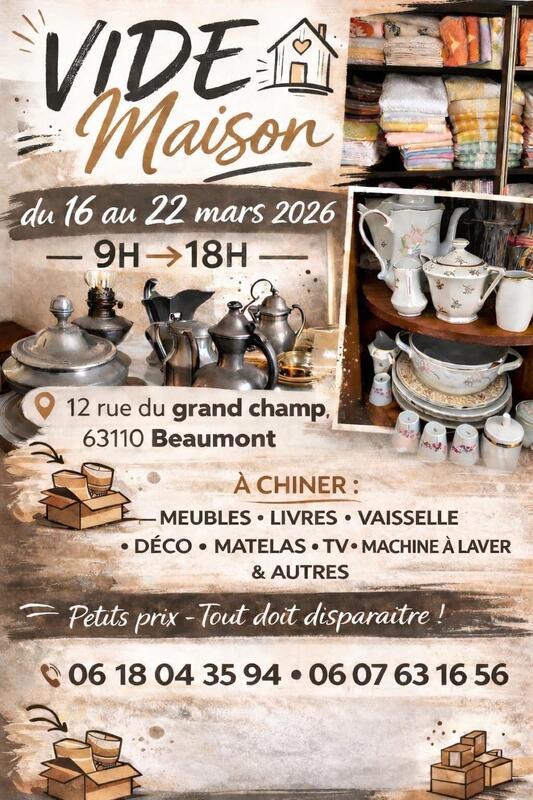 Vide maison // tout doit disparaître