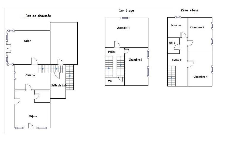 Maison - 140 m² - 6 pièces