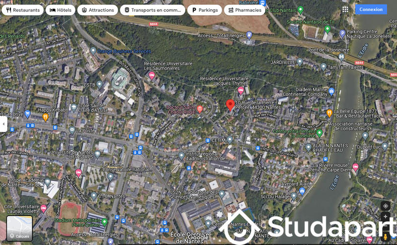 Chambre - 10 m² - 1 pièce