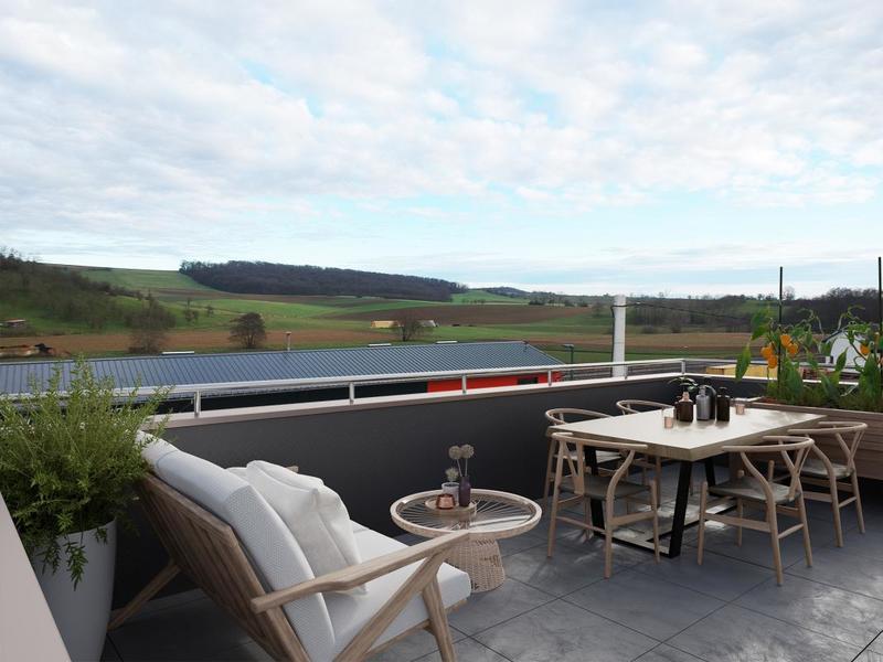 Appartement - 65 m² - 3 pièces