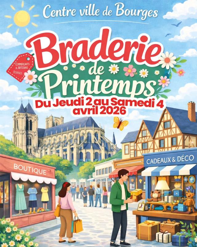 Braderie de Printemps à Bourges