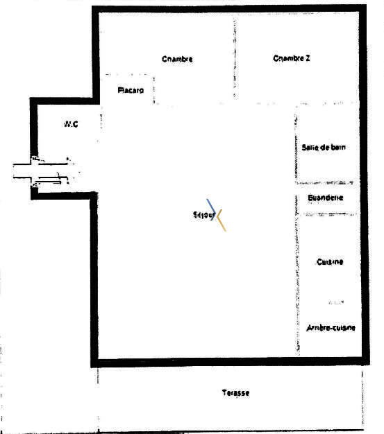 Appartement - 72 m² - 4 pièces