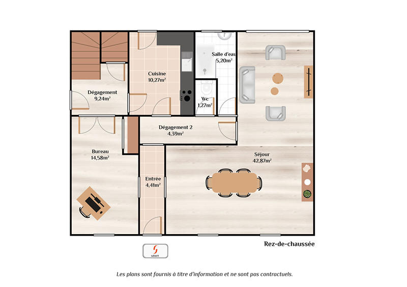 Maison - 255 m² - 9 pièces