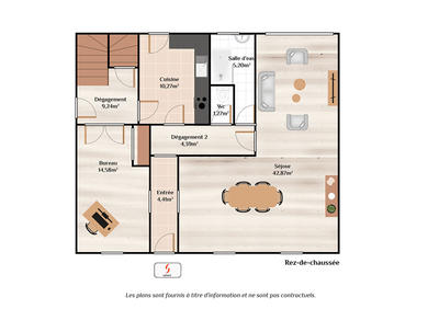 Maison - 255 m² - 9 pièces