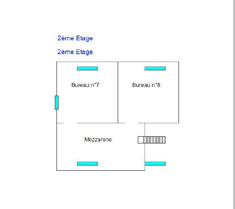 Bureau - 868 m² - 5 pièces