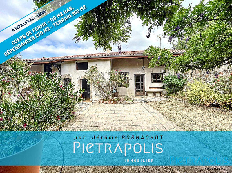 Ferme - 110 m² - 5 pièces