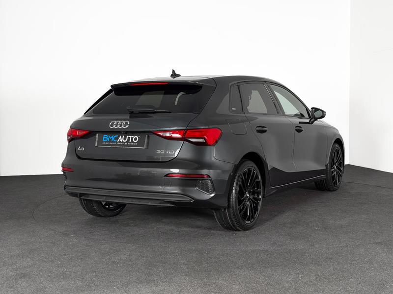 Audi A3 Sportback 30 Tdi 116ch Cuir Chauff Virtual Cockpit Camera Regul Acc Carplay Gps Keylessgo