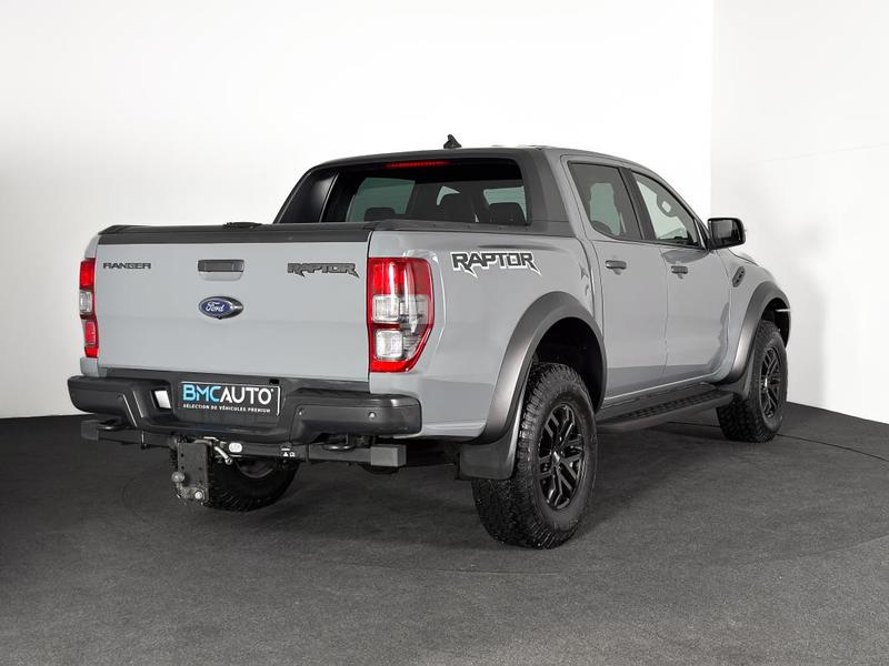 Ford Ranger Raptor Double Cabine 2.0 Tdci 213ch Bva 4x4 Cuir Sport Chauf Carplay Camera Attelage Gps