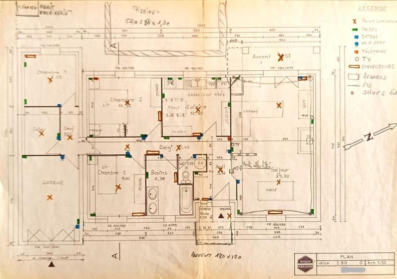 Maison - 94 m² - 4 pièces