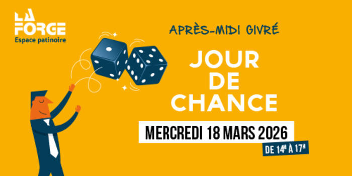 Est-ce votre jour de chance à la Patinoire ?