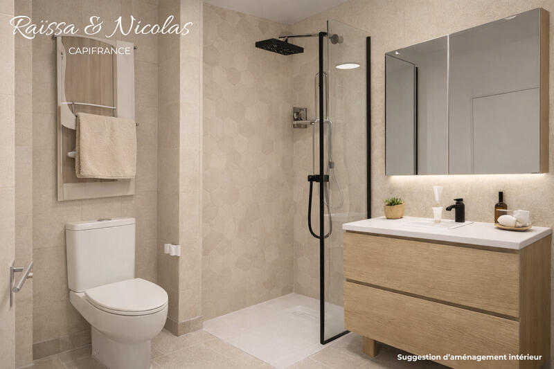 Appartement - 42 m² - 2 pièces