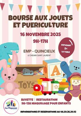 Bourse aux jouets et puériculture