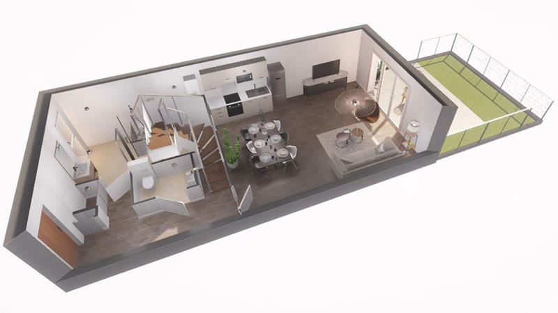 Appartement - 101 m² - 4 pièces