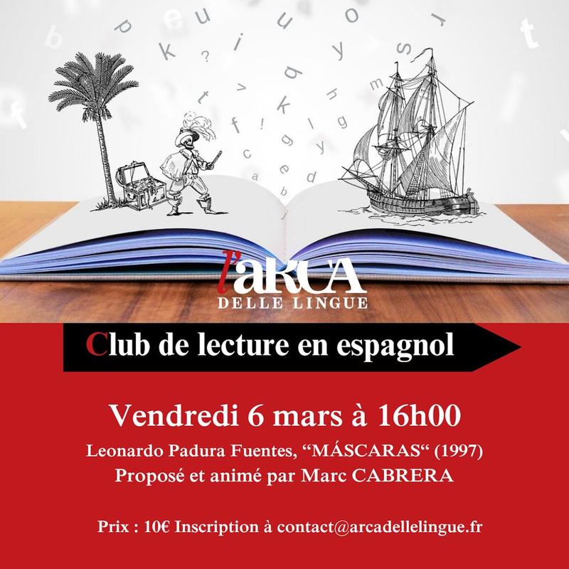 Club de lecture en espagnol : "Máscaras" de Leonardo Padura Fuentes