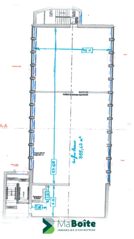 Local commercial - 355 m²