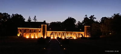 Lumières au chateau de Pontécoulant