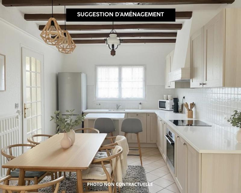 Maison - 92 m² - 5 pièces