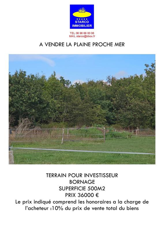 Terrain - 500 m²