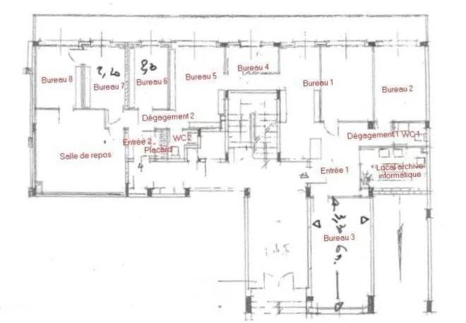 Appartement - 155 m² - 10 pièces