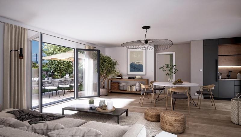 Appartement - 101 m² - 4 pièces