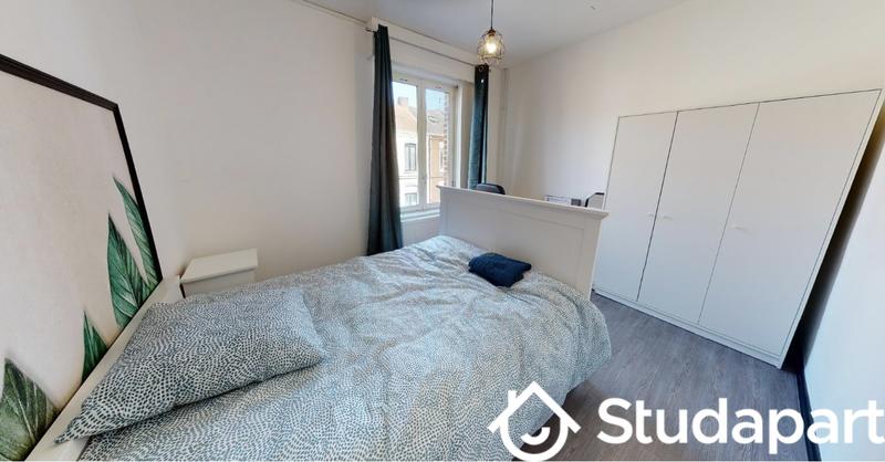 Chambre - 9 m² - 1 pièce