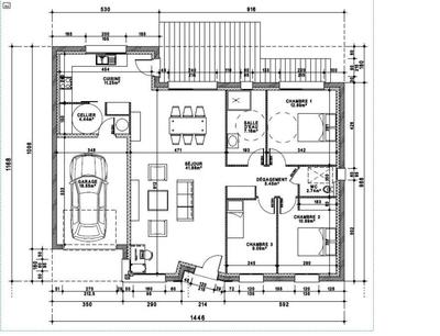 Maison - 105 m² - 5 pièces